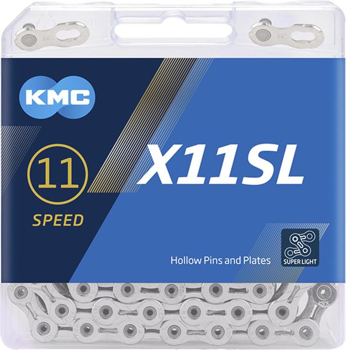 Actual product image KMC X-11-SL Silver (11-speed)