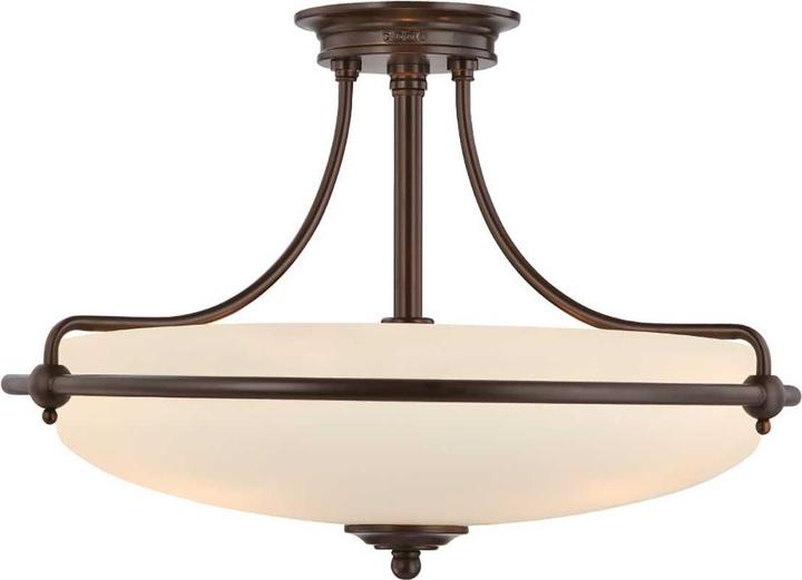 Productafbeelding Elstead Lighting Griffioen plafondlamp E27 4-voudig Palladiaans brons (E27)