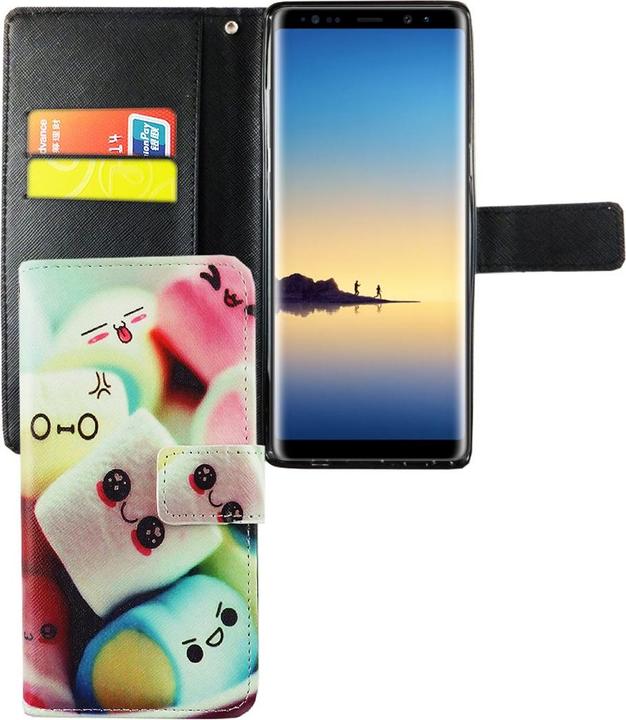 Produktbild König Design Hülle Handy Schutz für Samsung Galaxy Note 8 Case Cover Tasche Wallet Etui Neu (Samsung Galaxy Note 8)