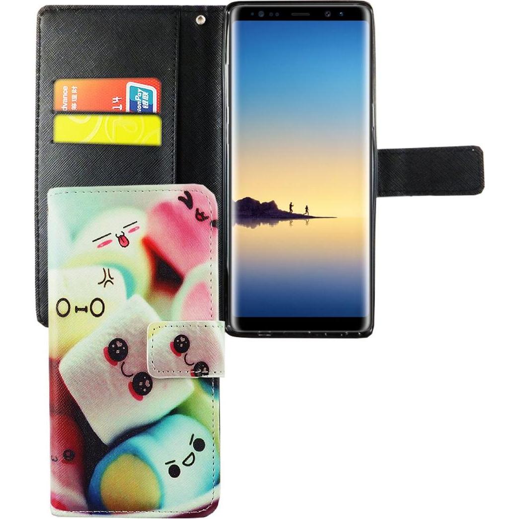 Thumbnail - König Design Hülle Handy Schutz für Samsung Galaxy Note 8 Case Cover Tasche Wallet Etui Neu (Samsung Galaxy Note 8), Sma...