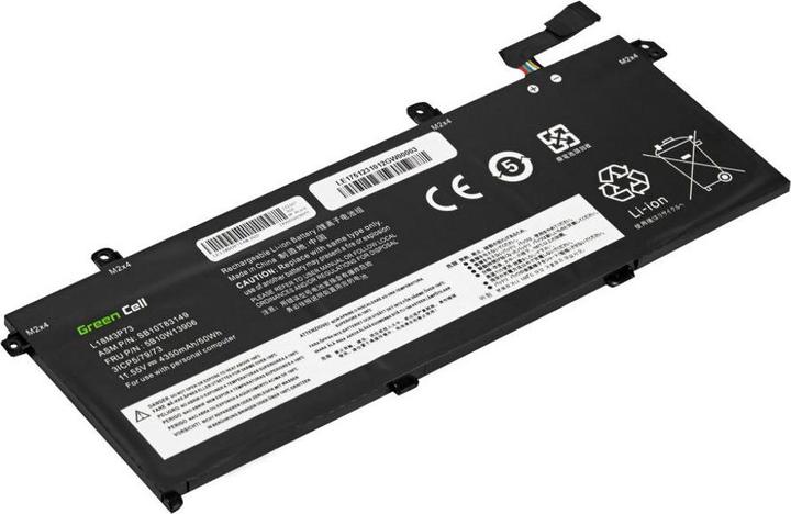 Immagine prodotto GreenCell Batteria per Lenovo ThinkPad T490 T495 P43s P14s - 4350mAh (3 Celle, 4350 mAh)