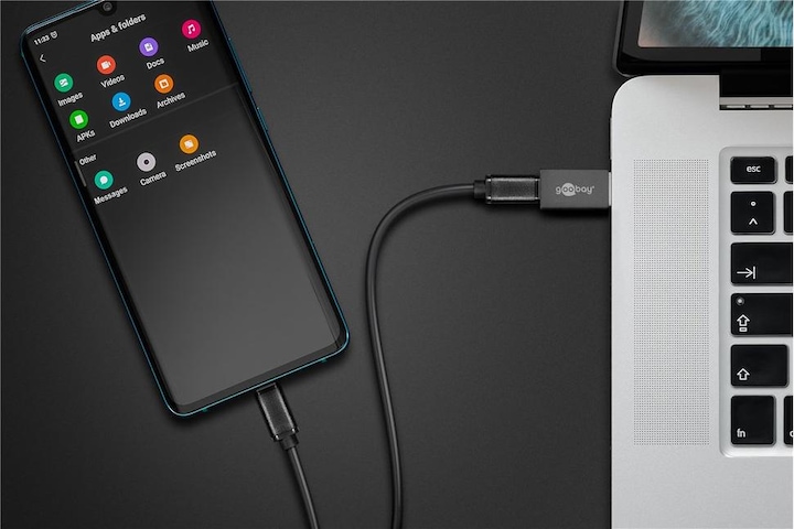 Produktbild Goobay USB-A auf USB-C Adapter USB 3.0 (USB Typ-C, 3.80 cm)