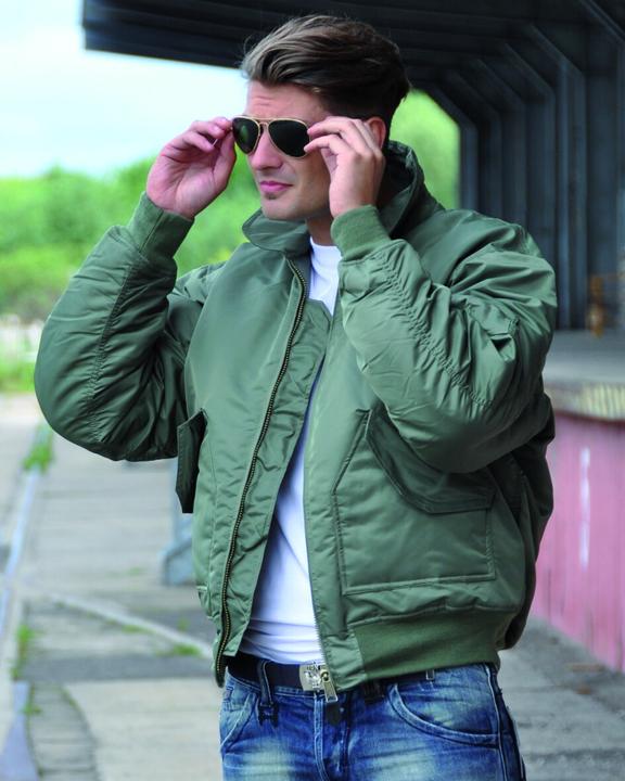 Produktbild Mil-tec Fliegerjacke CWU Basic Oliv L (L)