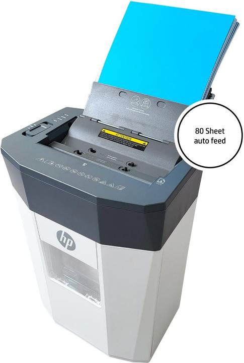 Actual product image HP OneShred Auto 80CC document shredder (Particle cut)