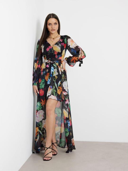 Produktbild Guess kleid mit langen ärmeln, farrah (XS)