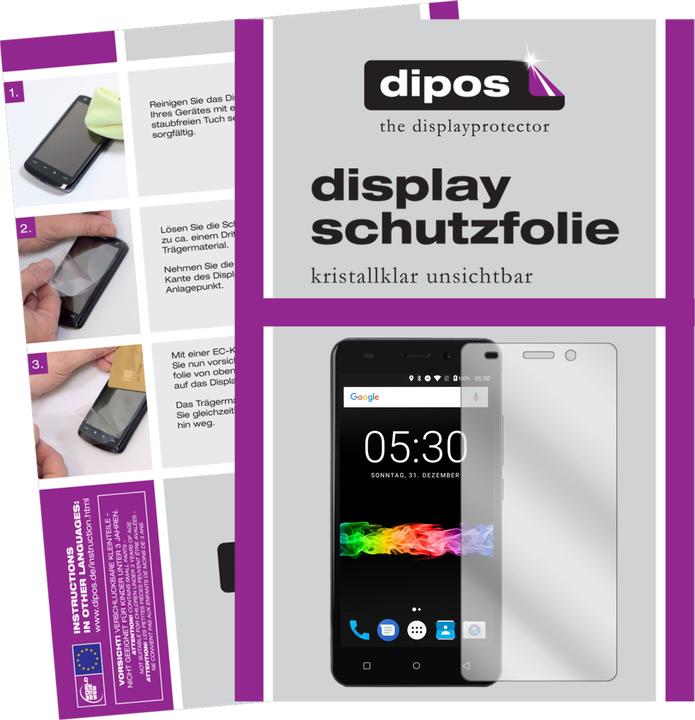 Dipos Pellicola Protettiva Crystalclear Per Swisstone SX 567 – Confezione Da 2, Anti Graffio, Made In Germany