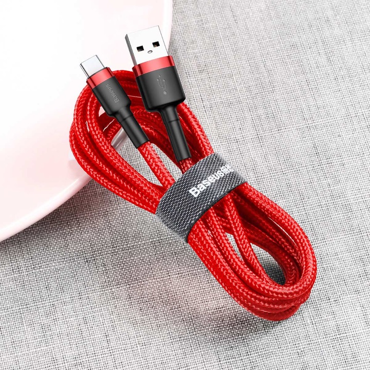 Actual product image Baseus USB C – USB A (2 m, USB 2.0)