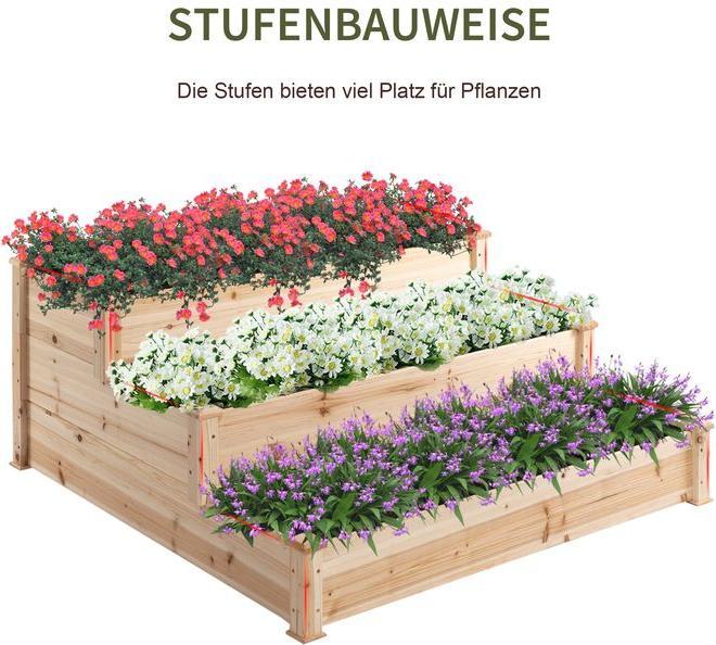 Produktbild Jamb Hochbeet 3-stufige