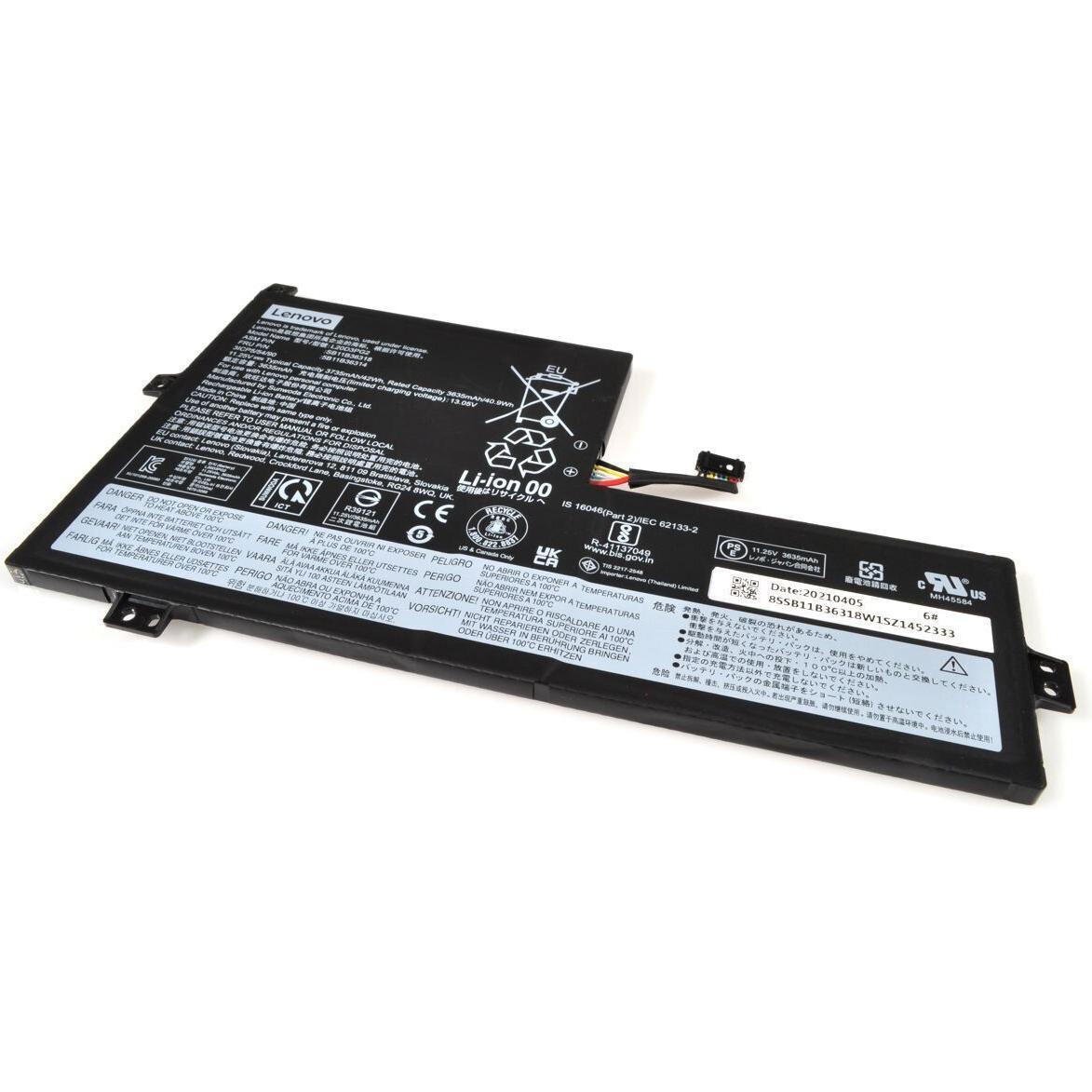 Lenovo FRU 500e Gen3 JSL SD/C (1 Zelle, 3635 mAh), Notebook Akku