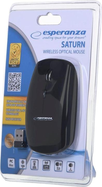 Actual product image Esperanza EM120K Mouse RF Wireless Optical 1600 DPI (Wireless)
