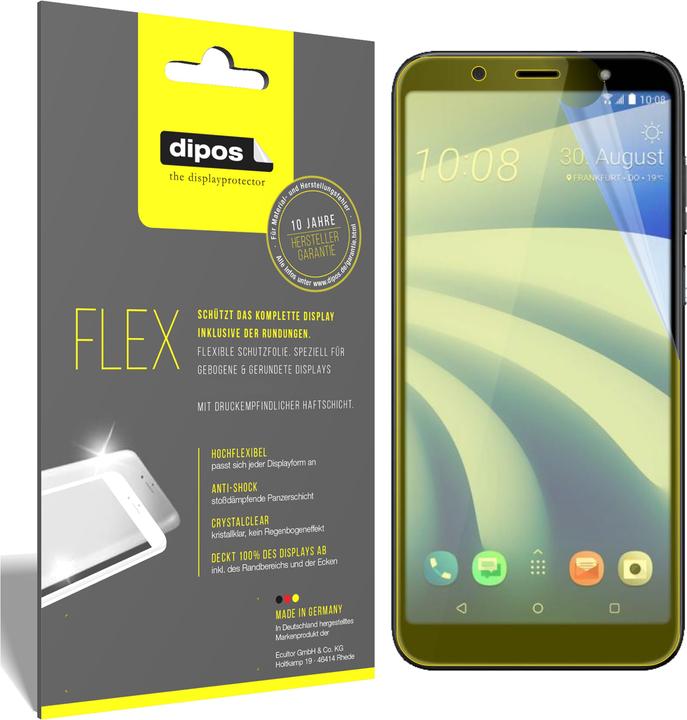 Actual product image Dipos Screen Protector Full-Cover 3D (3 Piece, HTC U12 Life)