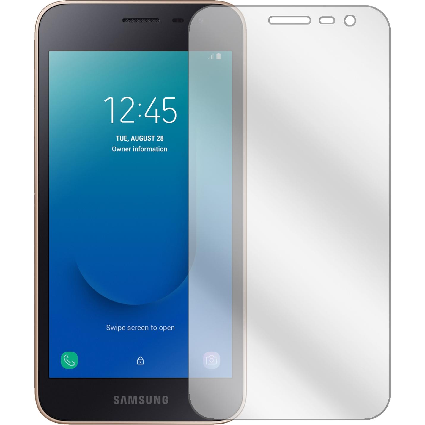 Thumbnail - Dipos Displayschutzfolie Crystalclear (2 Stück, Samsung Galaxy J2 Core (2018)), Smartphone Schutzfolie, Transparent