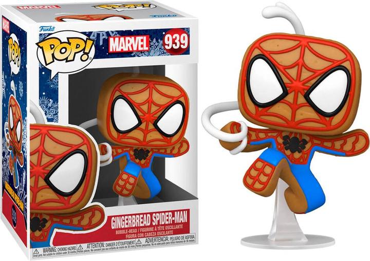 Immagine prodotto Funko Marvel: Pan di zenzero Spider-Man POP! 939 Figura in vinile