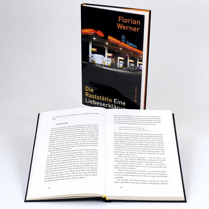 Actual product image Die Raststätte (German, Florian Werner, 2021)