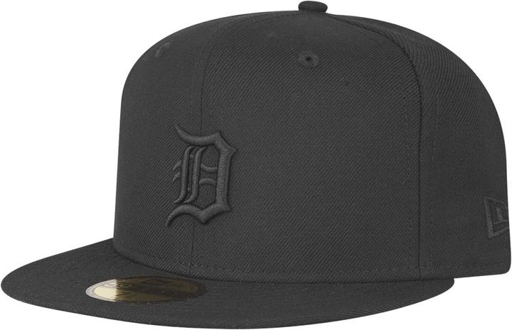 Produktbild New Era 59Fifty Cap - MLB BLACK Detroit Tigers - 7 1/8 (7 1/8)