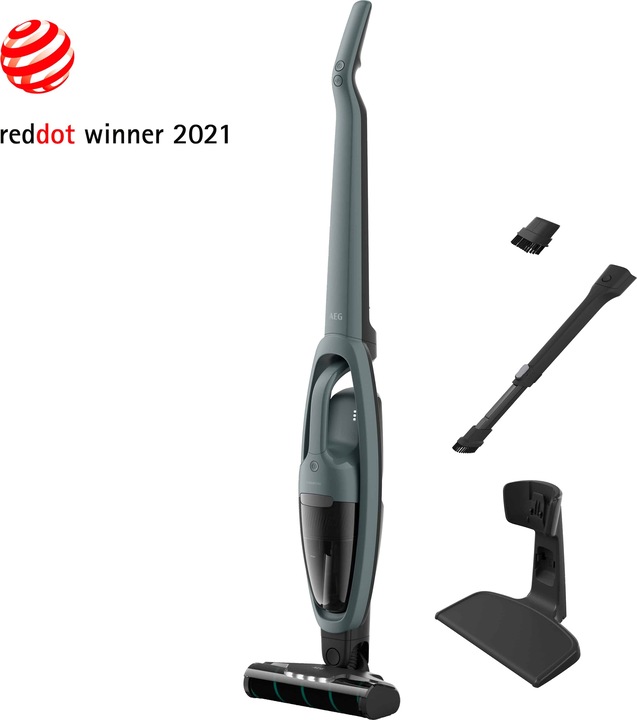 Actual product image AEG steelstofzuiger 21.6v ocean green