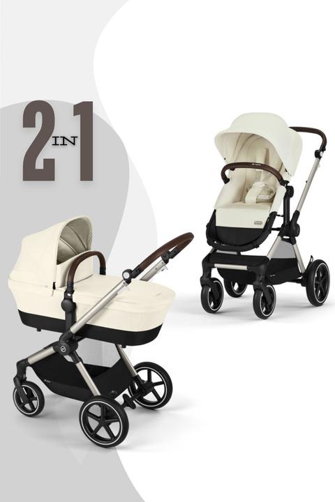 Produktbild Cybex EOS Lux Kinderwagen (2-in-1 Kinderwagen) inkl. Snogga 2.0 Fusssack