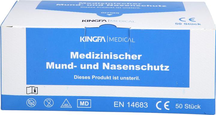 Produktbild Büttner-Frank Mundschutz Op GB Nbueg Bla (50 x)