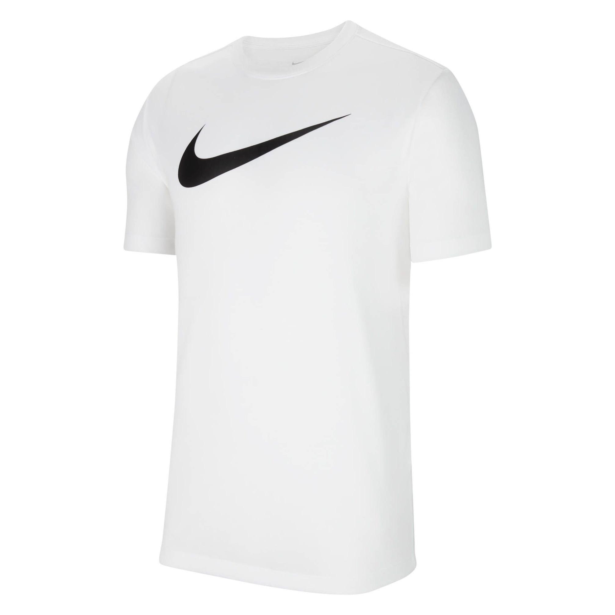 Nike, Herren, Sportshirt, Park 20 T-Shirt Swoosh (Xl), Weiss, Xl