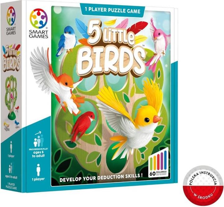 Actual product image Smart Games 5 Little Birds (mult) (German, French, Italian)