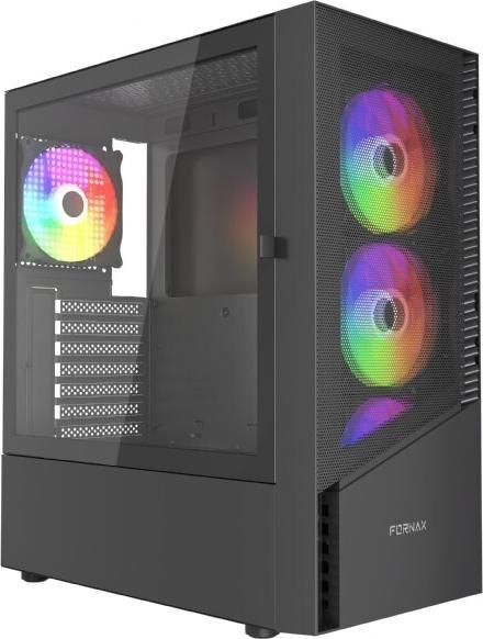 Gembird Case per PC Midi-Tower Fornax 4300 ATX nero