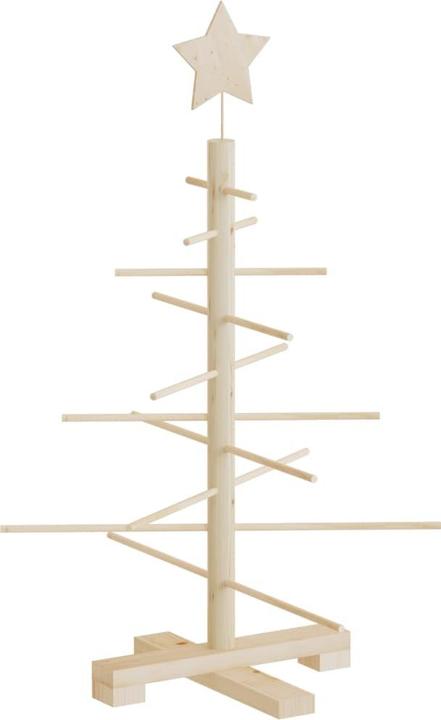 Produktbild vidaXL Weihnachtsbaum Holz (210 cm)