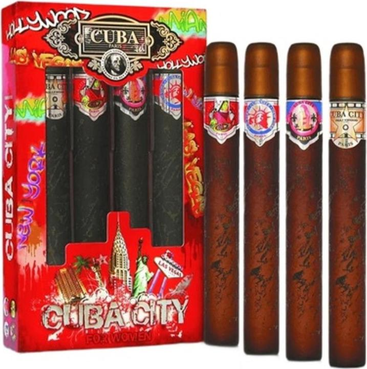 NoName City Geschenk-Set Eau De Toilette 35ml - 4er-Pack (Parfum Set)