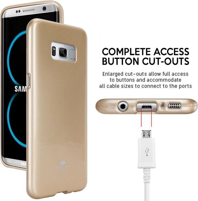 Actual product image Goospery Pearl Jelly Series (Samsung Galaxy S8+)