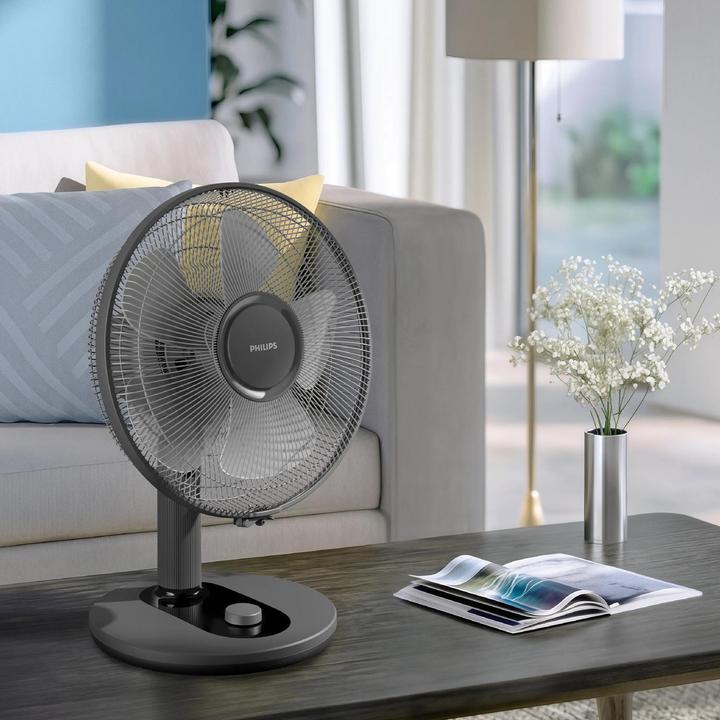 Produktbild Philips Tischventilator 1000 Series CX1030/01 Schwarz (35 dB)
