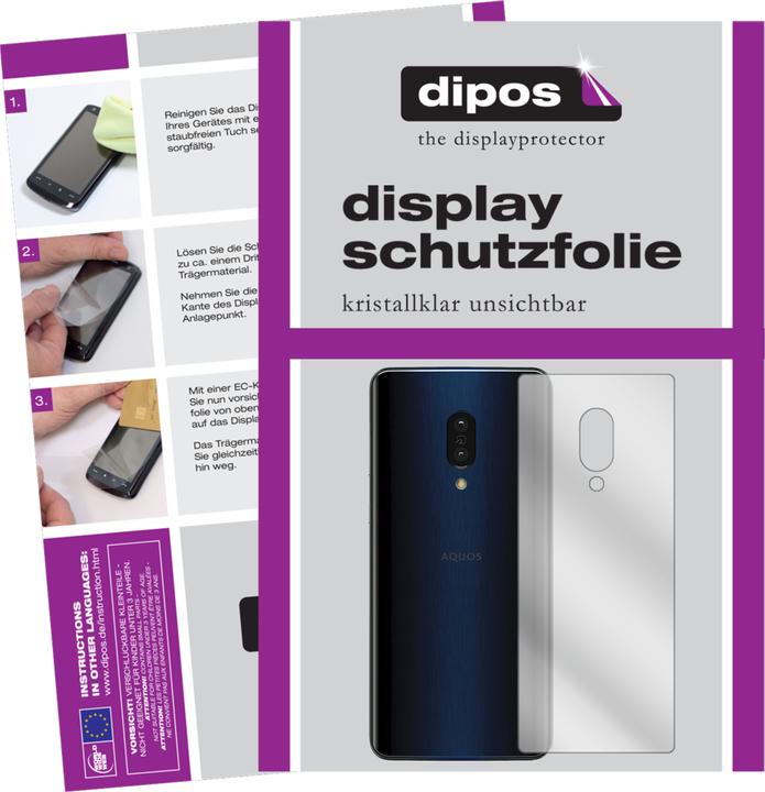 Produktbild Dipos Displayschutzfolie Crystalclear (6 Stk., Sharp Aquos Zero 2)