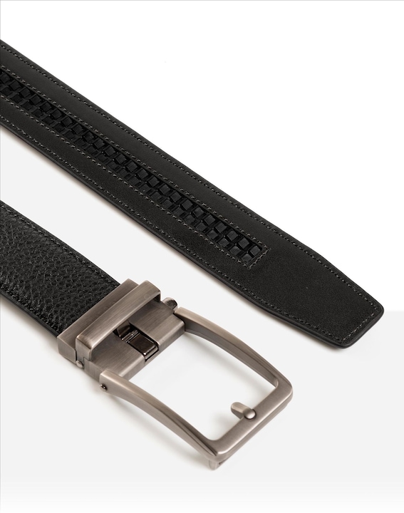 Produktbild Monti Ledergürtel YALE 3,5cm breit, Automatikschliesse Stufenlos (110)