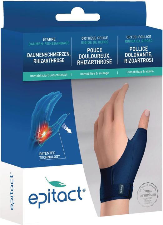 Produktbild Epitact starre Daumen-Ruhebandage S links (S)
