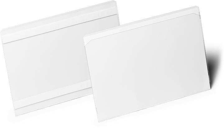 Produktbild Durable Etikettentasche HARD COVER selbstkleb A5 quer
