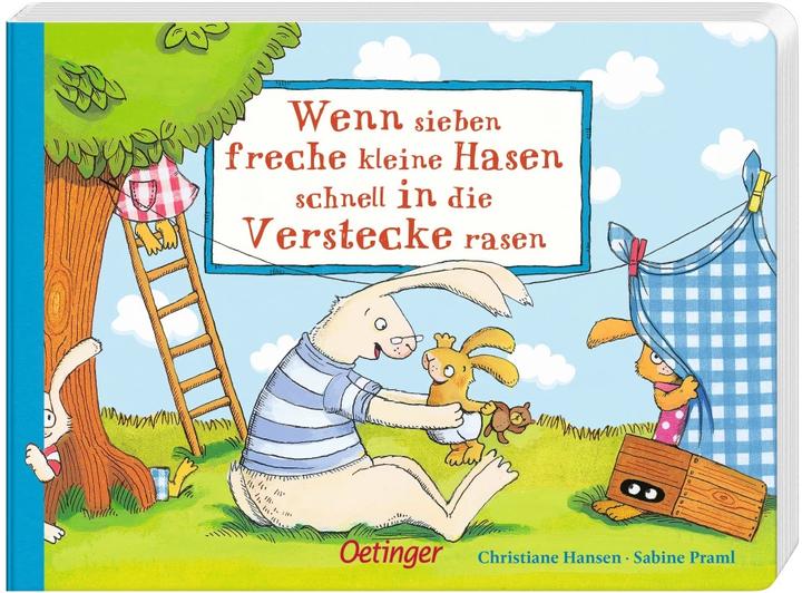 Produktbild Wenn sieben freche kleine Hasen schnell in die (Deutsch, Christiane Hansen, Sabine Praml, 2016)