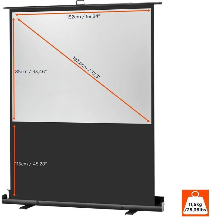 Produktbild Celexon Ultramobil Plus Professional (68", 16:9)