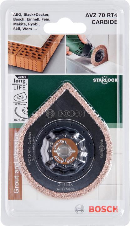 Produktbild Bosch Zubehör Starlock Carbide-RIFF Mörtelentferner AVZ 70 RT4, 3 max, 70 mm