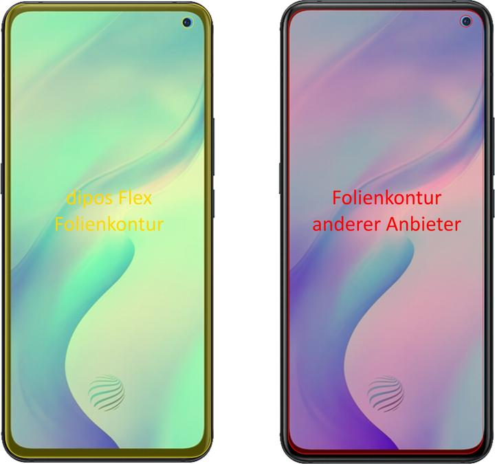 Actual product image Dipos Screen Protector Full-Cover 3D (3 pcs., Vivo X30 Pro)