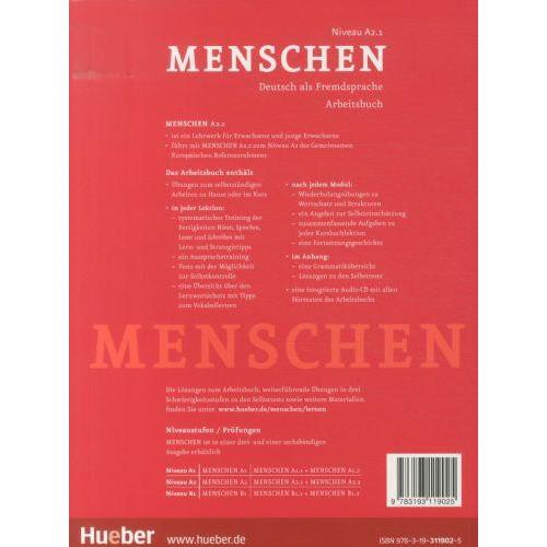 Thumbnail - Menschen A2/1. Arbeitsbuch mit Audio-CD, Schulbücher von Angela Pude
