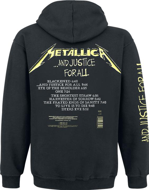 Immagine prodotto Metallica And Justice For All Tracks (Kapu) (L)