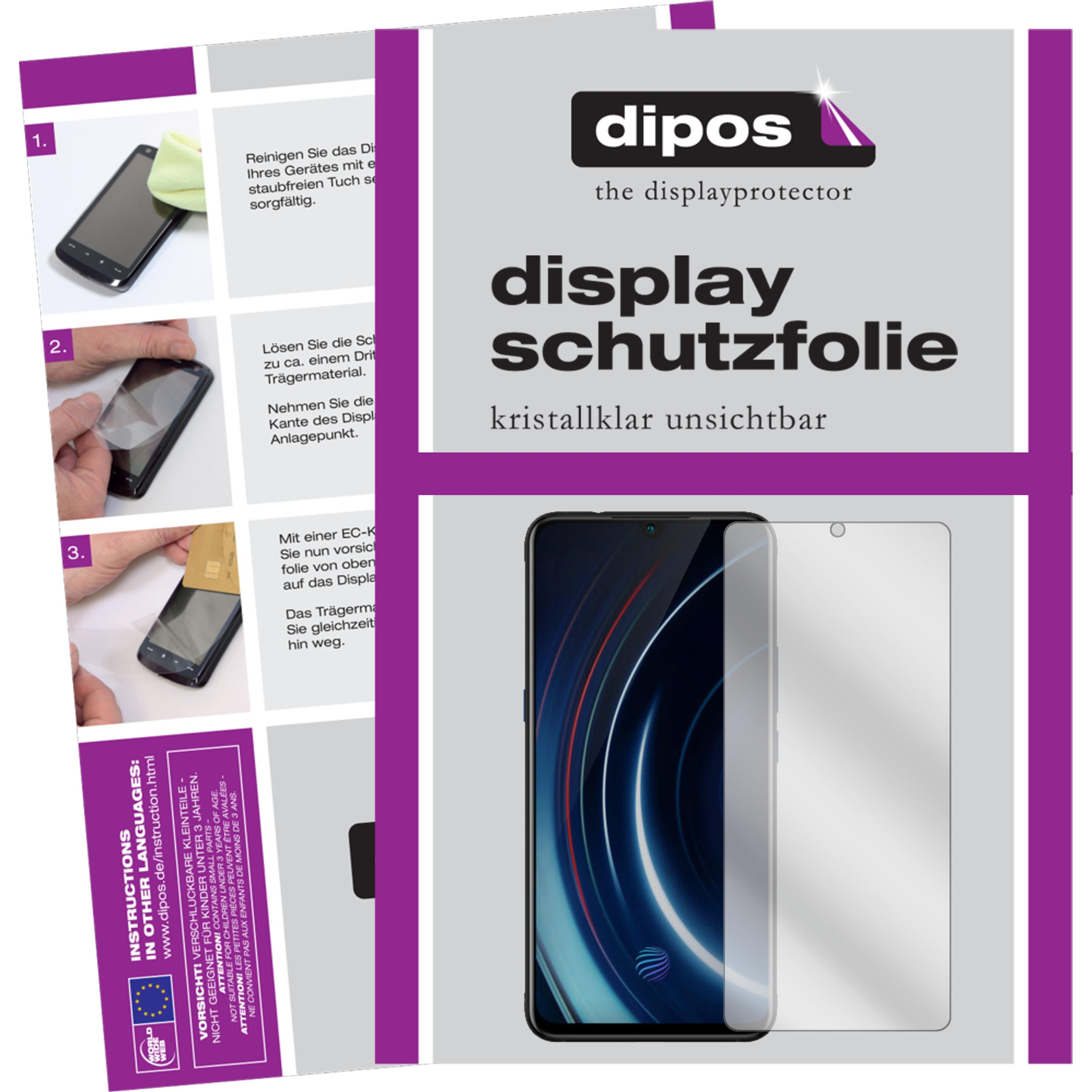 Dipos Displayschutzfolie Crystalclear (2 Stück, Vivo IQOO Neo), Smartphone Schutzfolie, Transparent