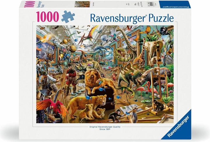 Image du produit Ravensburger Chaos in der Galerie (1000 pièces)