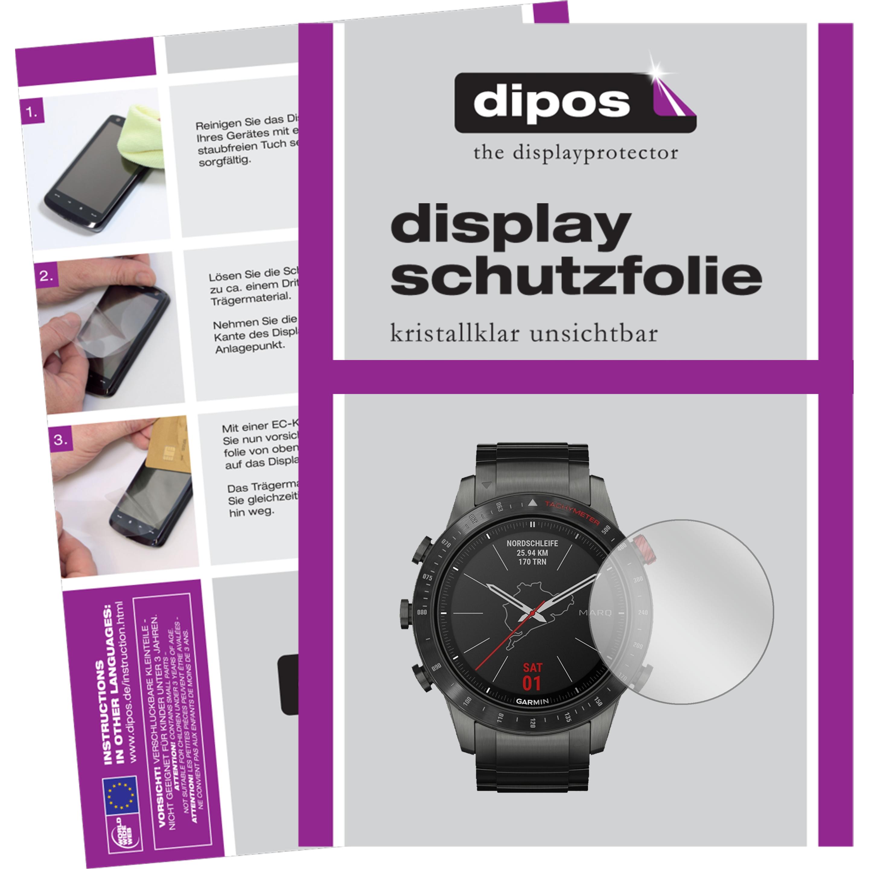 Thumbnail - Dipos Displayschutzfolie Crystalclear, Smartwatch Schutzfolie, Transparent