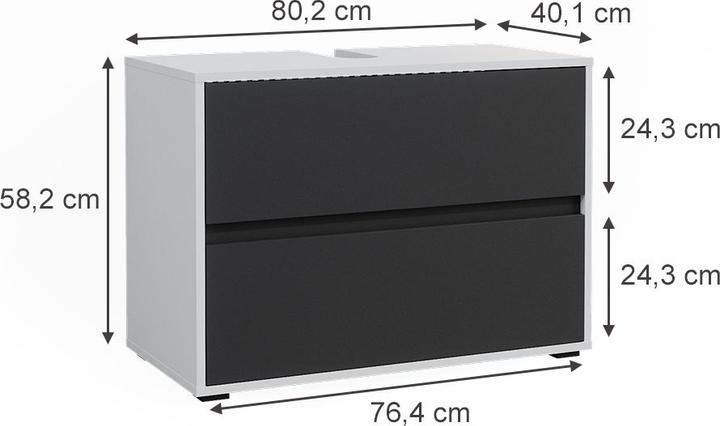 Actual product image Vicco Maltin (40.10 x 40.10 x 58.20 cm)