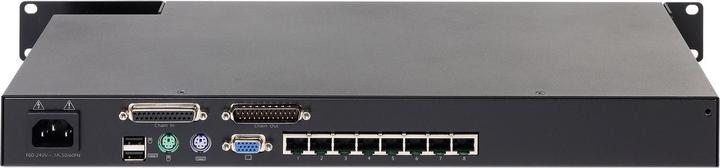 APC KVM SWITCH 2G- Analog- 1 Local User- 8 Port- 1HU