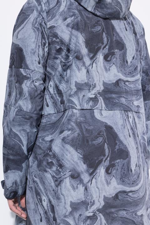 Produktbild Ulla Popken Regenmantel, wasserdicht, A-Linie, Seiten-Zipper, Kapuze (50, 52)