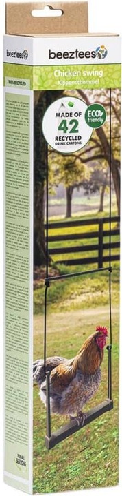 Image du produit Beeztees Mangeoire pour poules Balançoire, Gris