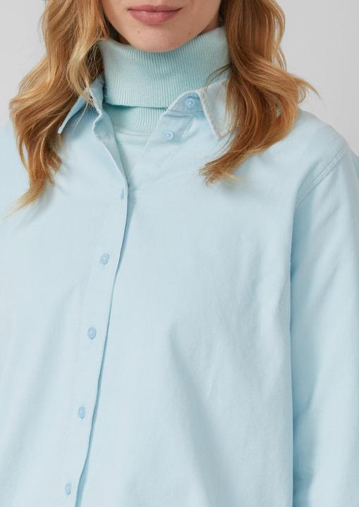 Actual product image s.Oliver Bluse Feincordbluse mit Hemdkragen (36)
