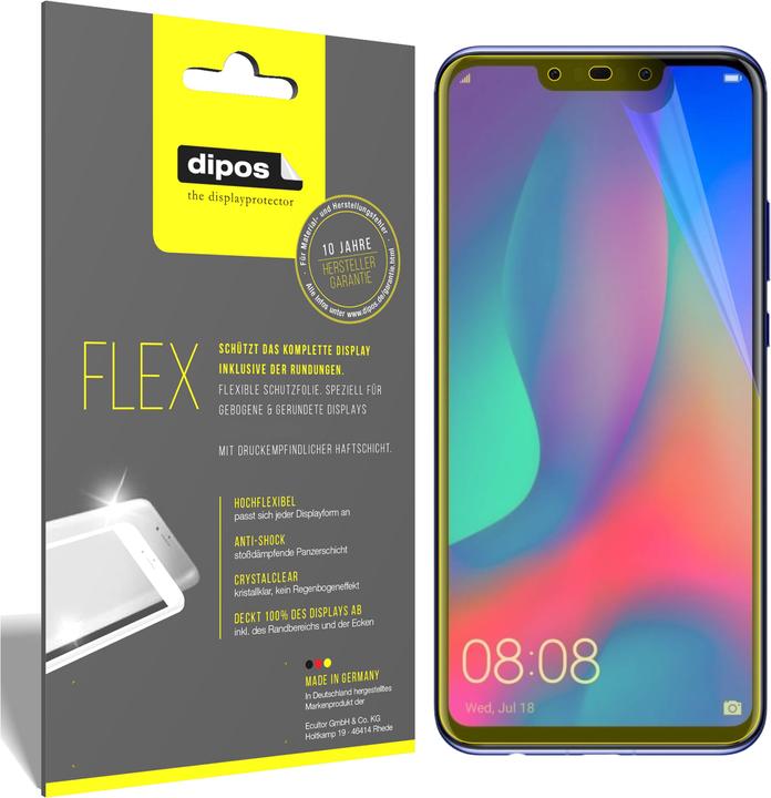 Brotect Pellicola 3D Full-Cover Per Huawei Mate 9 - 2 Pezzi, Auto-Riparante, Anti-Impronta, Made In Germany