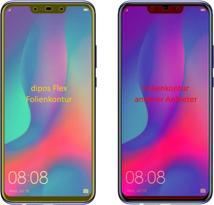 Actual product image Dipos Screen Protector Full-Cover 3D (Huawei Nova 3i)