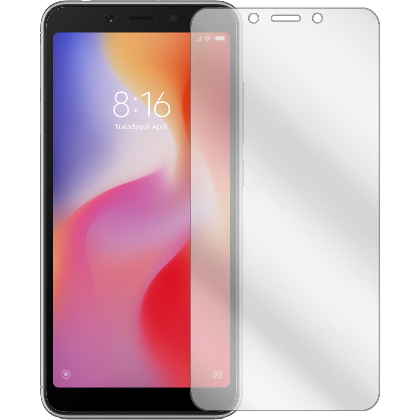 Thumbnail - Dipos Displayschutzfolie Crystalclear (2 Stück, Xiaomi Redmi 6A), Smartphone Schutzfolie, Transparent